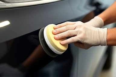 Car detailing professional polishing paint