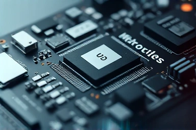 Close-up of advanced smartphone internal components, representing speed and efficiency.