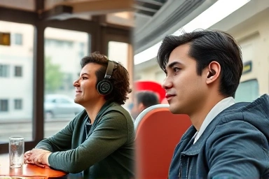 Open-ear vs. in-ear ANC earbuds for different environments