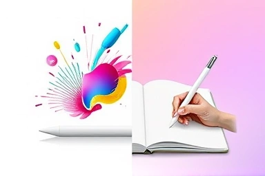Apple Pencil Pro vs 2nd Gen comparison, creative tools, sketching.