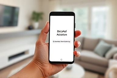Successful Bixby routine execution on a smartphone screen.