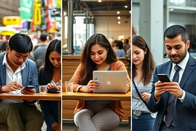 Global communication and information access with smartphones