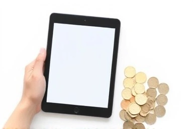 Tablet cost savings, coins, insurance benefit, undamaged screen.