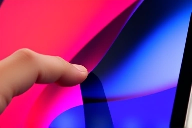 Close-up of iPad Pro M2 11 inch screen quality