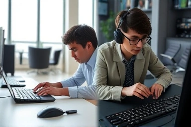 Quiet typing for office and gaming, focus on minimal sound.