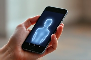 Smartphone screen showing magical object extraction