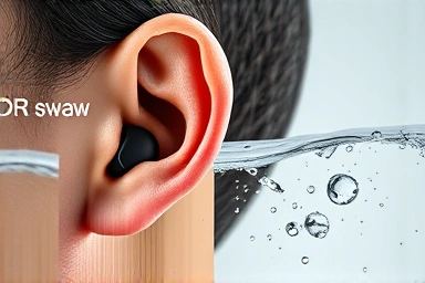 Sweat-resistant earphone technology for active lifestyles.