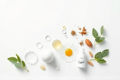 Natural skincare ingredients, purity, scientific formulation