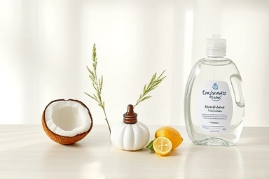 Natural ingredients and unscented baby detergent for safety.