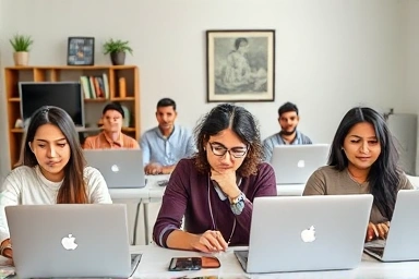 Online certification exam, focused individuals, home workstation