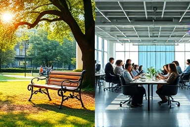 Balanced work-life and productivity for civil servants.