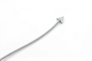 Symbolic upward arrow of elevator cables representing career growth.