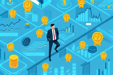 Financial certification path to career success and ambition.