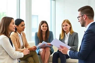 Financial planning consultation for diverse clients