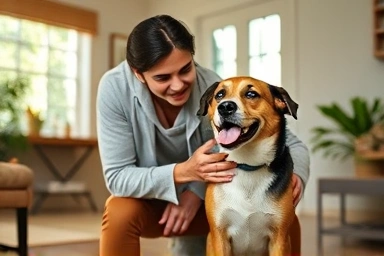 Human and dog bonding, positive reinforcement, pet behavior expertise