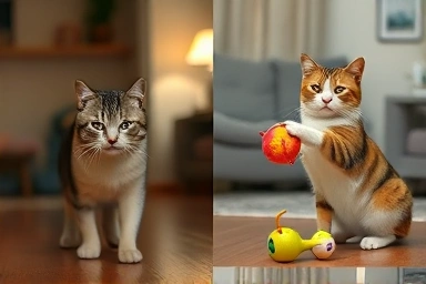 Cat anxiety vs. daytime play: understanding night behavior.