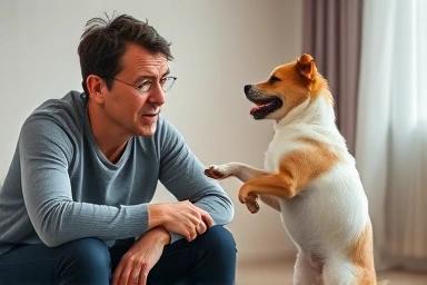 Dog owner concerned about jumping dog, potential joint strain