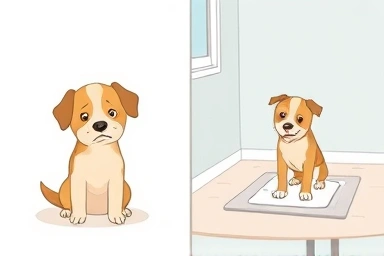 Dog's emotional state and resolution of potty issues