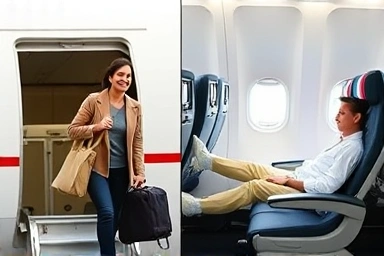 Front row for speed, exit row for legroom on airplanes.