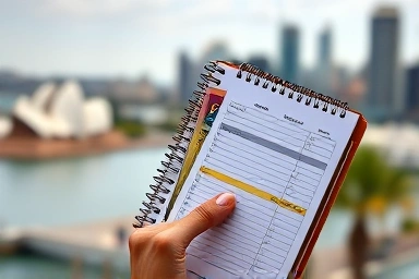Budget planning for Sydney trip with Australian money.