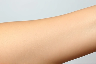 Smooth, hydrated skin texture close-up