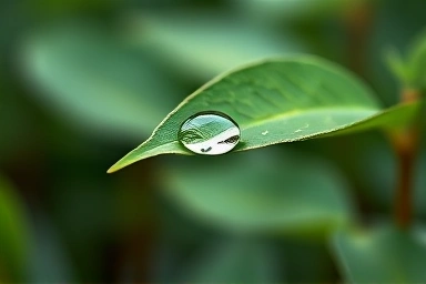 Symbol of gentle skincare and natural ingredients.