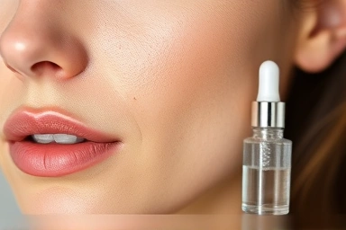 Healthy skin after MTS treatment with optimal cream.