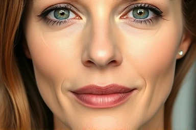 Subtle improvement in nasolabial folds, natural skin texture