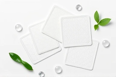 Skincare toner pads with natural ingredients for acne.