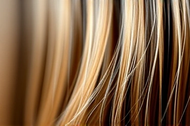 Tangle Teezer bristles detangling hair.