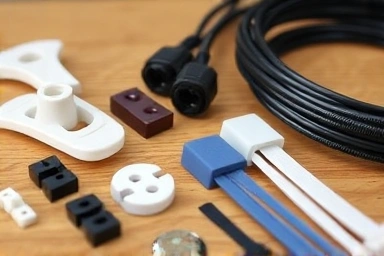 Cable management tools: velcro, magnetic holders, sleeves