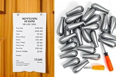 Cost comparison of DIY vs professional door handle replacement