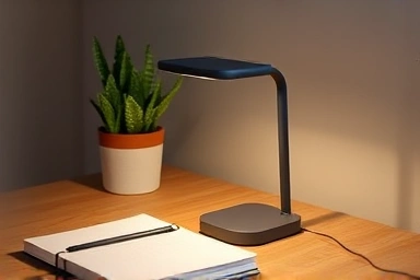 Close-up of HAY PC Portable Lamp design, portable desk light.