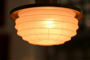 Close-up of PH5 Mini pendant light shades diffusion