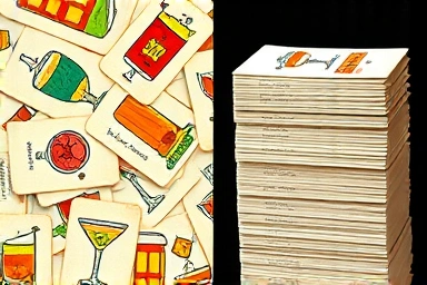 Chaotic vs. organized cocktail recipe memorization