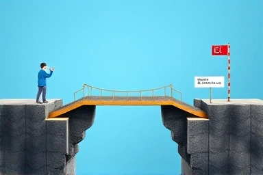 Bridge symbolizing overcoming exam challenges for certification.