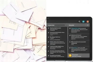 Organized vs. chaotic note-taking methods for academic success.