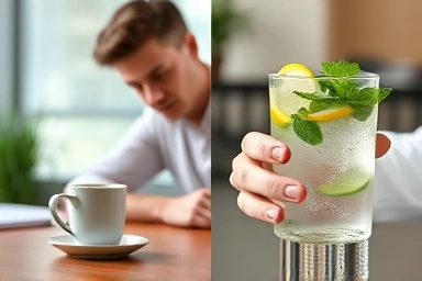 Alertness vs. health in beverage choices