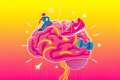 Brain activity boosted by exercise and learning.