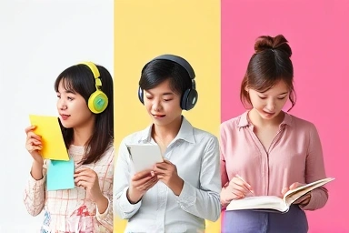 Diverse learning styles: visual, auditory, kinesthetic