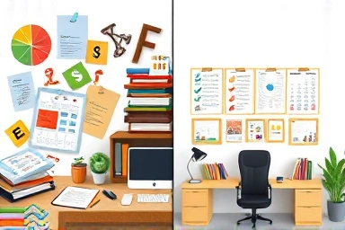 Strategic vs. unfocused study habits for academic success.