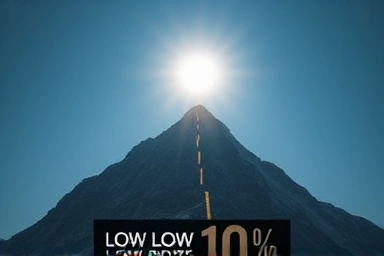 Symbolic climb representing low pass rate to successful housing manager exam.