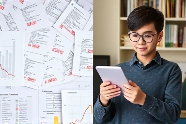 Digital analysis of errors leads to academic improvement and organized learning.