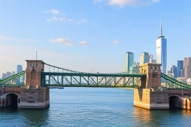 Bridge connecting learning to IT career, symbolizing government support.