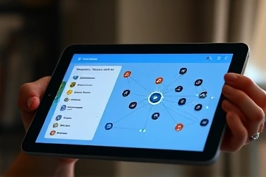 Personalized learning path on tablet with AI guidance.