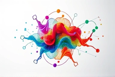 Symbolic fusion of biology, chemistry, and math for interdisciplinary study.