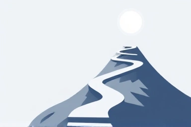 Symbolic journey of overcoming exam challenges towards success.