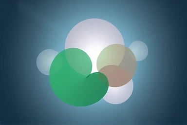 Abstract representation of synergy, growth, and collaborative energy.