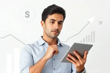 Person making smart financial choices for education