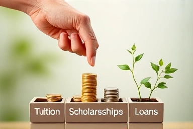 Smart financial planning for university education, growth.